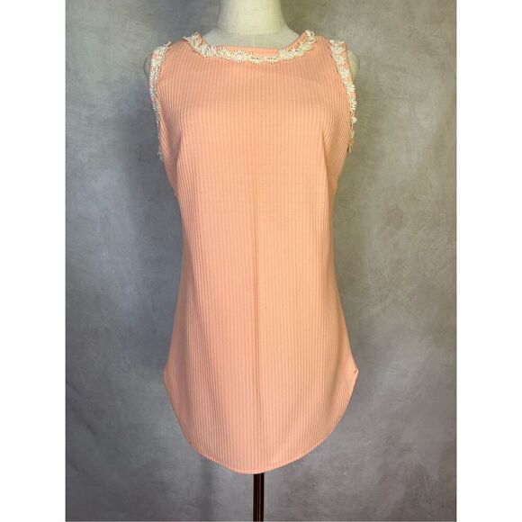 Vintage Mod Flower Power Tunic Top - Picture 1 of 4